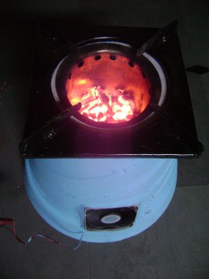 MAGH-CM1 T-LUD WOODGAS STOVE