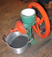 Grinding Charcoal