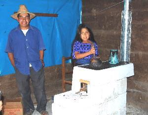 Estufa Onil en vivienda, Zinacantán, Chiapas