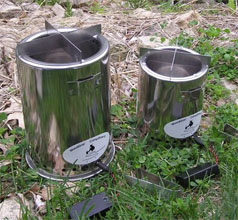 Woodgas stove
