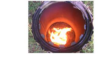 4 After moisture is driven off the fire burns too fast