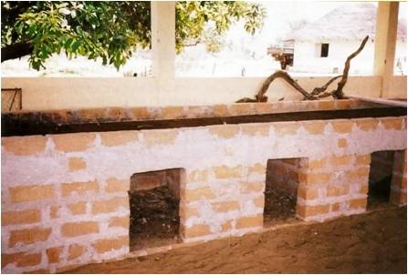 "Improved Chorkor oven" in Kafountine (Senegal)