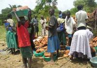 mass production of insulated bricks